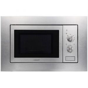 CATA - MMA 20 X - Micro-ondes encastrable - Inox - Intérieur en acier inoxydable - Installation dans un meuble haut - 5 niveaux de