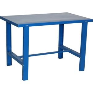 Etabli - ETABLI PRO - M&eacute;tallique - 830x1800x730 mm - 800 kg - Bleu