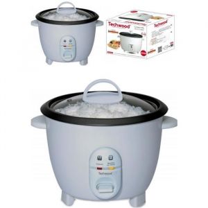 Cuiseur à Riz BLANC 400 W 10 L Blanc servez du riz moelleux et parfaitement cuit Spatule et Bol Doseur