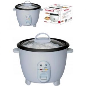 Cuiseur à Riz BLANC 400 W 1,0 L Blanc servez du riz moelleux et parfaitement cuit Spatule et Bol Doseur