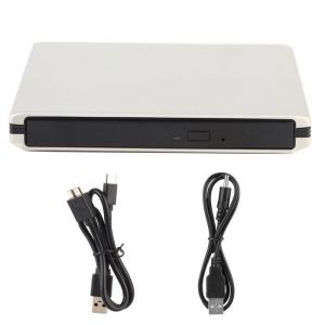 Lecteur DVD USB3.0 Blu-Ray DUOKON - Graveur externe - Lecture et gravure Blu-ray 3D