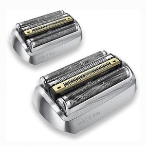 2pcs T&ecirc;te de rasage de rechange Electric Series 9 Pro 94M pour rasoir &eacute;lectrique Braun 94M 9030S 9040S 9050CC 9070CC 9040s9