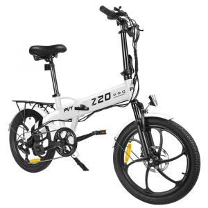 PVY Z20PRO - Velo Electrique Pliable 500W 36V10AH 6 Vitesses/ Top 20mph/ 20 pouces  Autonomie 80km Mini-e-bike de Ville-Blanc