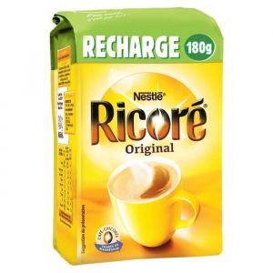 LOT DE 5 - RICORE : Recharge de café à la chicorée soluble 180 g