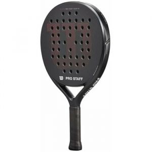 Paddle - WILSON - Pro Staff Team TX - Noir - Rouge - Mixte Adultes
