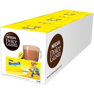 Nescaf&eacute; Dolce Gusto Nesquik 48 capsules (Lot de 3X16) 454