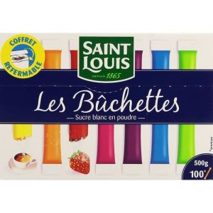 Saint Louis Sucre en Poudre les Buchettes le carton de 500 g