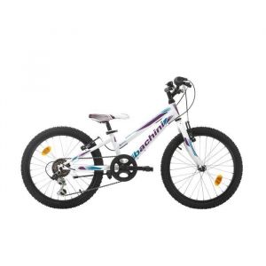 VTT - BACHINI JESSIE - 20 pouces - 6 vitesses - cadre en acier - freins V-brake