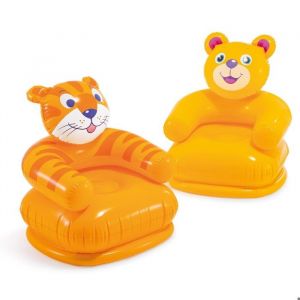 Fauteuil gonflable pour enfants Cheerful Animals 65 x 64 cm Intex 68556 ours en peluche