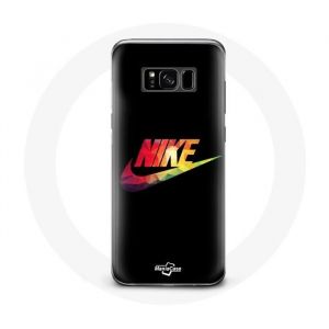 Coque - Nike - Samsung Galaxy S8 - Rigide - Noir - Logo