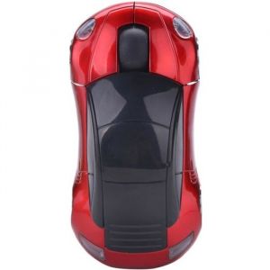Souris sans fil forme voiture 24 G souris optique sans fil souris pour ordinateur portable PC USB r&eacute;cepteur