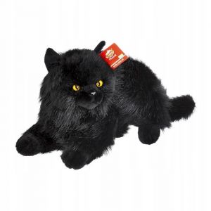 Peluche Chat Noir - Smily Play - Mod&egrave;le 85135 - S&eacute;curis&eacute;e - D&eacute;tails Soign&eacute;s