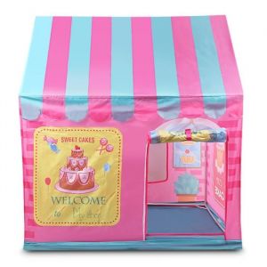 Tente de Jeu maisonnette Enfantparc bebeChâteau de PrincessePop-up Intérieur Extérieur pour Garçons Fille Maison Jardin Jouet