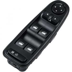 Commande Leve Vitre C4 Picasso Retroviseur Avant Gauche 6554.YH Commutateur Interrupteur Bouton L&egrave;ve Vitre Pour Citroen C4 Grand P