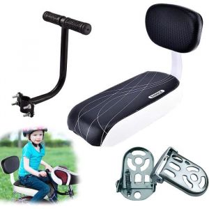 Si&egrave;ge de v&eacute;lo universel pour si&egrave;ge denfant avec porte-b&eacute;b&eacute; y compris coussin et dossier accoudoirs de repose-pieds mains