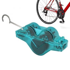 Nettoyeur de cha&icirc;ne de v&eacute;lo facile &agrave; installer brosse de nettoyage de cha&icirc;ne kit de nettoyage de v&eacute;lo nettoyeur de cha&icirc;ne