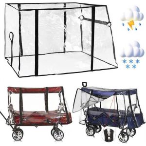 Protection contre la pluie pour chariot de transport - Housse de pluie pour chariot de transport - Accessoire Coule HABILLAGE PLUIE