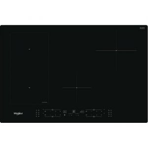 Table à Induction Whirlpool Integrable WLB 2977 NE - Vitrocéramique - 4 éléments - Noir - 7200W - Sensitive