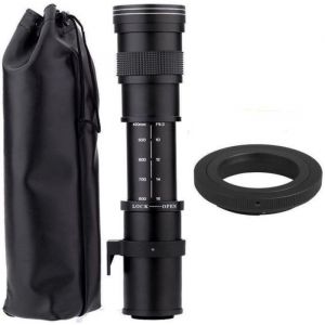 420-800mm f/8.3-16 Super T&eacute;l&eacute;objectif Zoom Objectif pour Canon EOS 20D 30D 700D 1100D 1200D et plus DSLR / appareil photo reflex