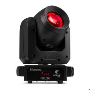 BeamZ Cobra 100H Lyre LED Motorisée Beam avec Prisme Rotatif DMX - 100 Watts Gobo fixe + roue de couleurs