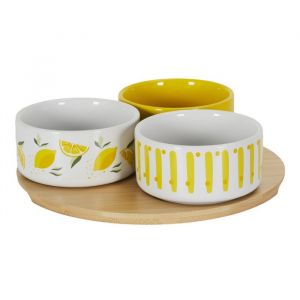 Plateau Apero Bambou Coupelle