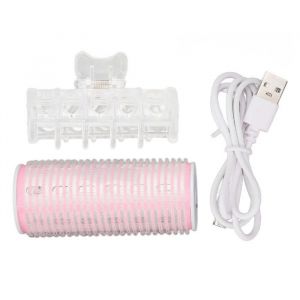 Bigoudis Chauffants USB Intelligent - Clip - Bouclage Racines/Frange - Coiffure Portable QIEDOVIEY