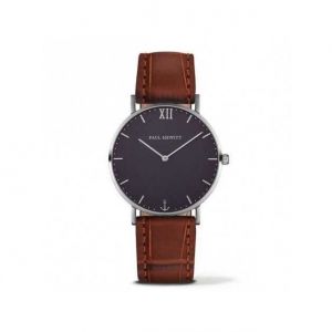 Montre Femme - Paul Hewitt - PH-SA-S-SM-B-14M - Ø 36 mm - Cuir Marron - Étanchéité 5 ATM