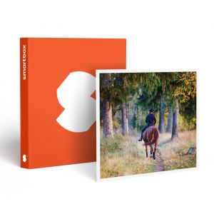 Coffret Cadeau SMARTBOX - Le&ccedil;on d&eacute;quitation ou agr&eacute;able balade &agrave; cheval - 1 le&ccedil;on d&eacute;quitation ou 1 balade &agrave; cheval pour 1