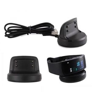 Chargeur dock pour Samsung Gear Fit2 Gear Fit 2 ProSmart Watch - SODIAL - Noir - C&acirc;ble de 90cm
