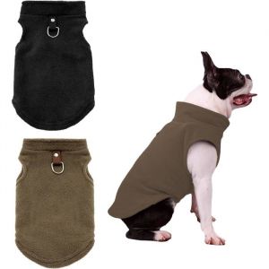 Manteau dhiver pour chien - VETOBIOL - 2 pi&egrave;ces - Taille XL - 54 cm tour de poitrine - 40 cm longueur du dos