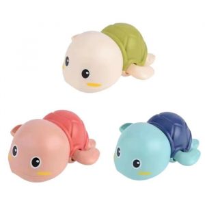 Jouet De Bain Tortue Mécanique  3 Pièces Jouet Aquatique Tortue À Remonter Bébés Jouet   Animaux Jouets Flottants Bain pour Enfant