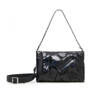 Sac &agrave; &eacute;paule bandouli&egrave;re - Desigual - Bols Sunlion Dortmund - Noir - 32x21x4.5cm - 360g