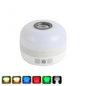 Lampe de camping 4000 mah avec 5 couleurs de lumi&egrave;re lampe de respiration