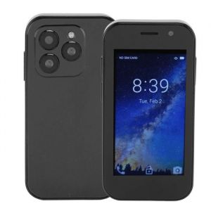SURENHAP Petit smartphone 3G débloqué XS15 Pro Débloqué 3G Petit Smartphone Multifonctionnel 3 pouces Quad Core gps telephone Noir