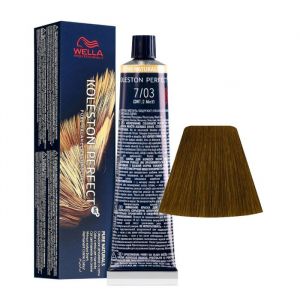 Coloration Permanente - Wella - Koleston Perfect Me+ - Blond Moyen Naturel Dor&eacute; - 60ml - Pure Naturals
