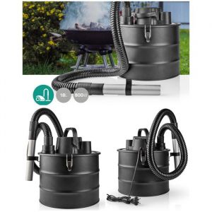 Aspirateur &agrave; cendres chaudes et froides - 18L - 800W - Filtre HEPA