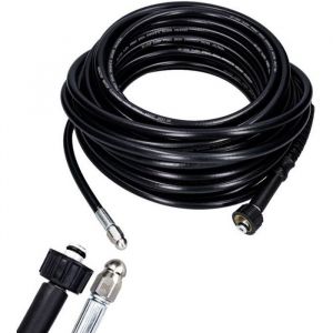 Déboucheur pour canalisation - OEM - 20m 200 bar 60°C - Compatible Kärcher Série K et Série HD