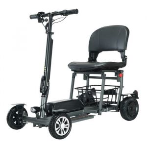 Trottinette &Eacute;lectrique Freejoyer F7 Quatre Roues avec Si&egrave;ge - Moteur 300W - Batterie36V8Ah - Vitesse Max15km/h - Autonomie Max25km