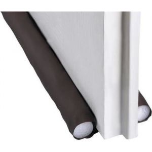 Boudin Bas de Porte - Universel - 85 cm - Marron - Anti Courant dAir - Isolation Parfaite