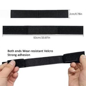 OMABETA Sangles d’accessoires pour Hoverboard 10 pièces sangles daccessoires réglables pour Hoverboard sangles sport planeur noir