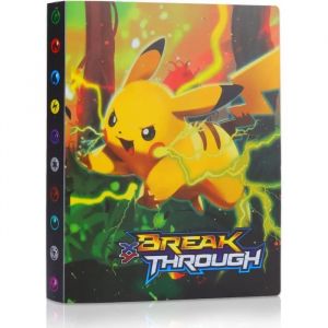 Album pour cartes Pokemon - POKEMON - Capacit&eacute; de 240 Cartes - Jaune - Pokemon XY - Pour Enfant de 6 ans et plus