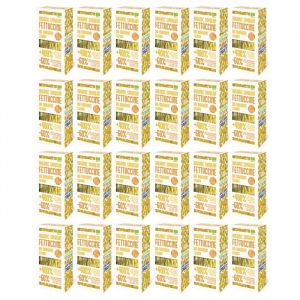 DIET-FOOD P&acirc;tes de Soja Bio Fettuccine Orange sans Gluten 12 x 200 g