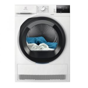 Electrolux S&egrave;che-linge pompe &agrave; chaleur 60cm 9kg blanc - EW6HI6295BN