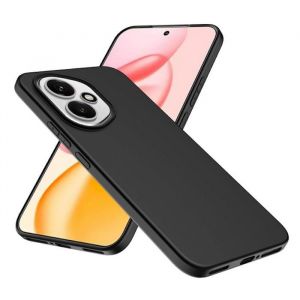 Coque pour Honor 400 5G - housse etui silicone gel fine + verre trempe - NOIR