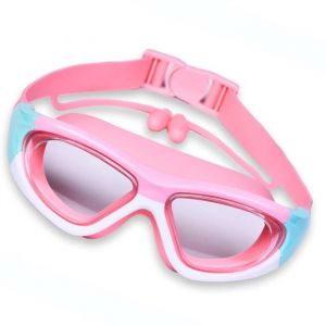 Lunettes de natation - SURENHAP - Enfants - Vue claire - Orange rosé - Anti-buée