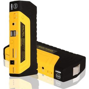 Booster Batterie - 600A 50800mAh Portable Jump Starter Démarrage de Voiture (Jusqu’à 6.0L Essence 4.0L Gazole) LED Lampe A226