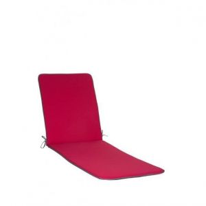 JARDINERIE VILLAVERDE - Coussin bain de soleil cerise