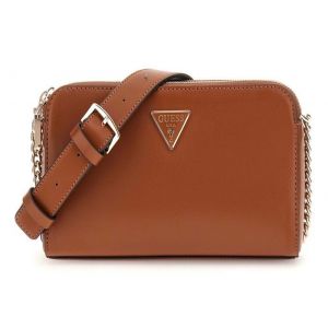 GUESS Sac à épaule bandoulière marron pour femme - Daryna Status Crossbody Cognac 286694