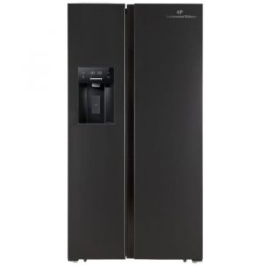 Réfrigérateur américain - CONTINENTAL EDISON - CERANF556B1 - Distributeur eau / glaçons - Classe E - 911 x 706 x 178 cm - Noir