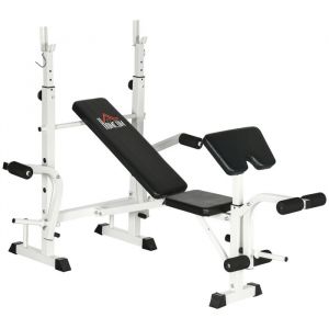 banc dentraînement haltérophilie table de musculation avec appui sur les jambes bras de support de poids pour un entraînement de